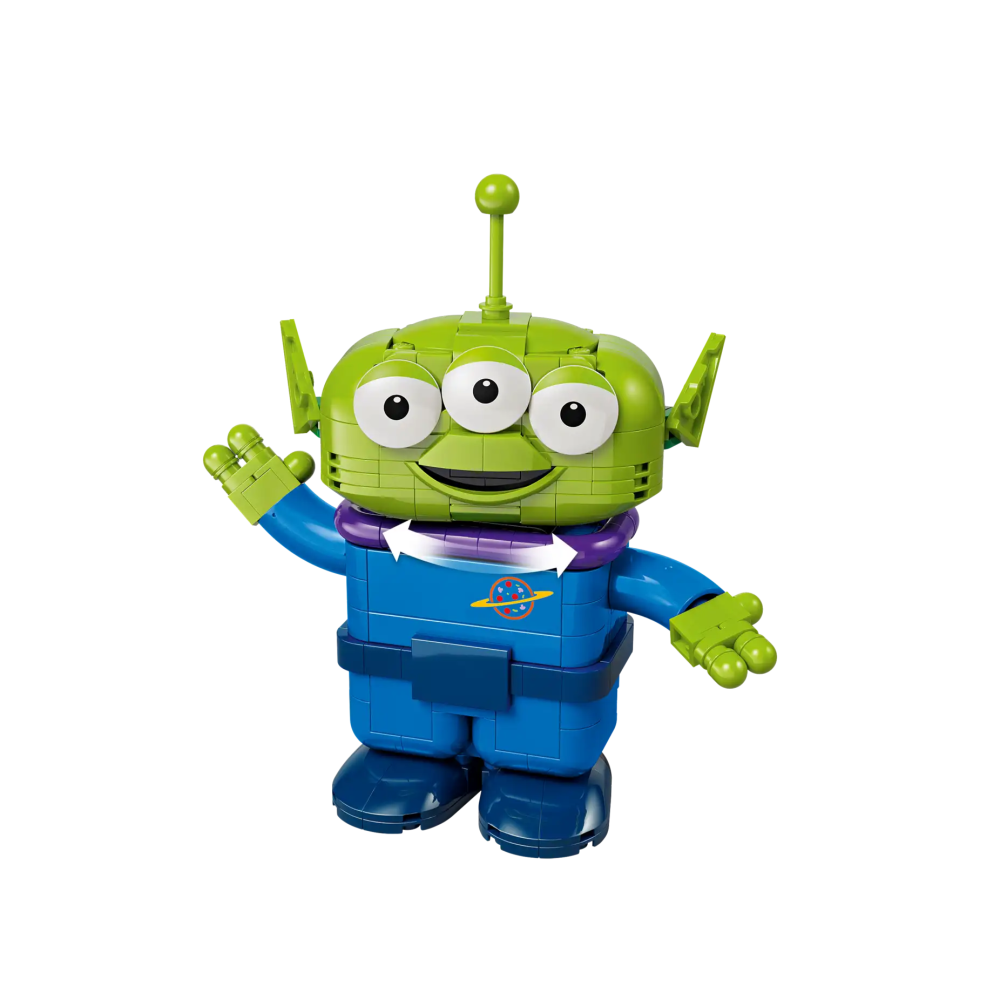 ［想樂］全新 樂高 LEGO 43307 迪士尼 皮克斯 玩具總動員 三眼怪和披薩星球火箭-細節圖6
