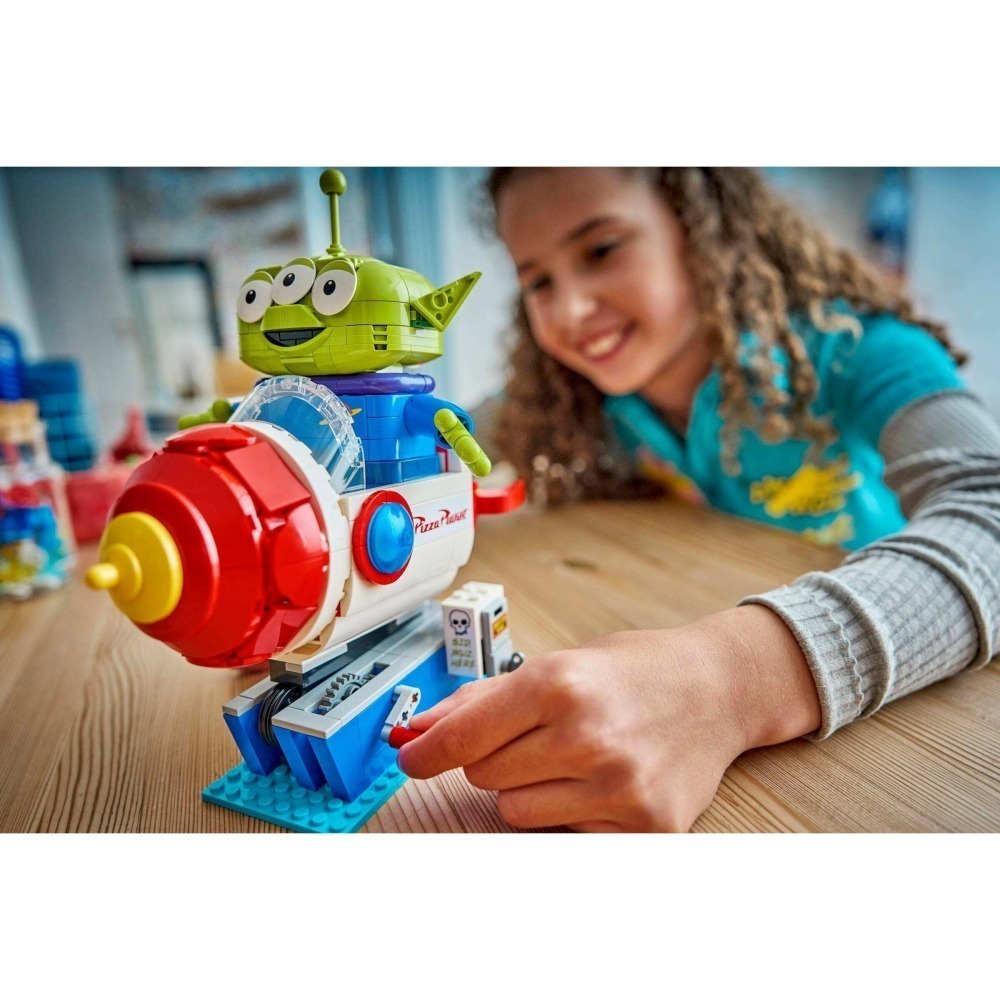 ［想樂］全新 樂高 LEGO 43307 迪士尼 皮克斯 玩具總動員 三眼怪和披薩星球火箭-細節圖10