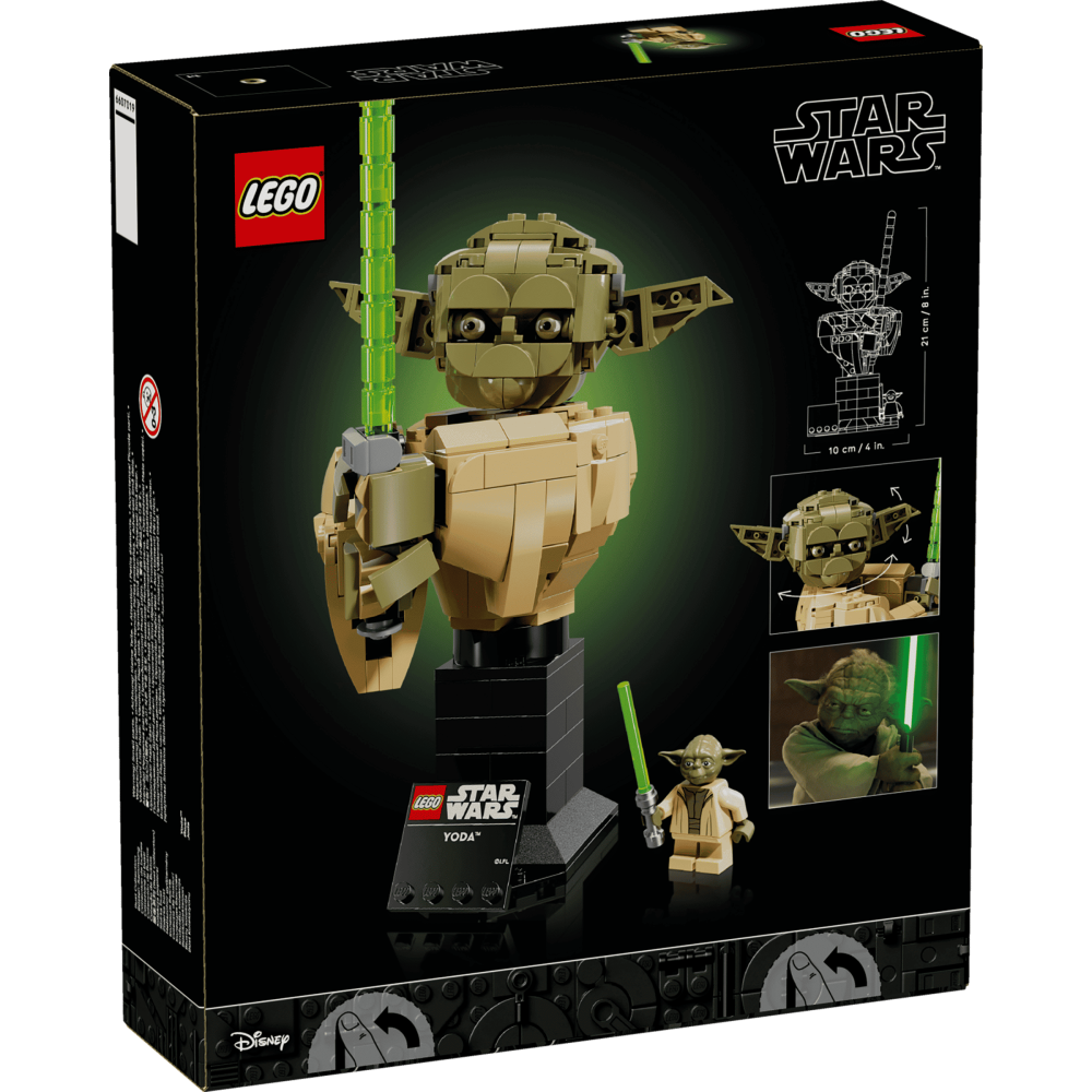 ［想樂］全新 樂高 LEGO 75438 星際大戰 Star wars 尤達 胸像-細節圖2