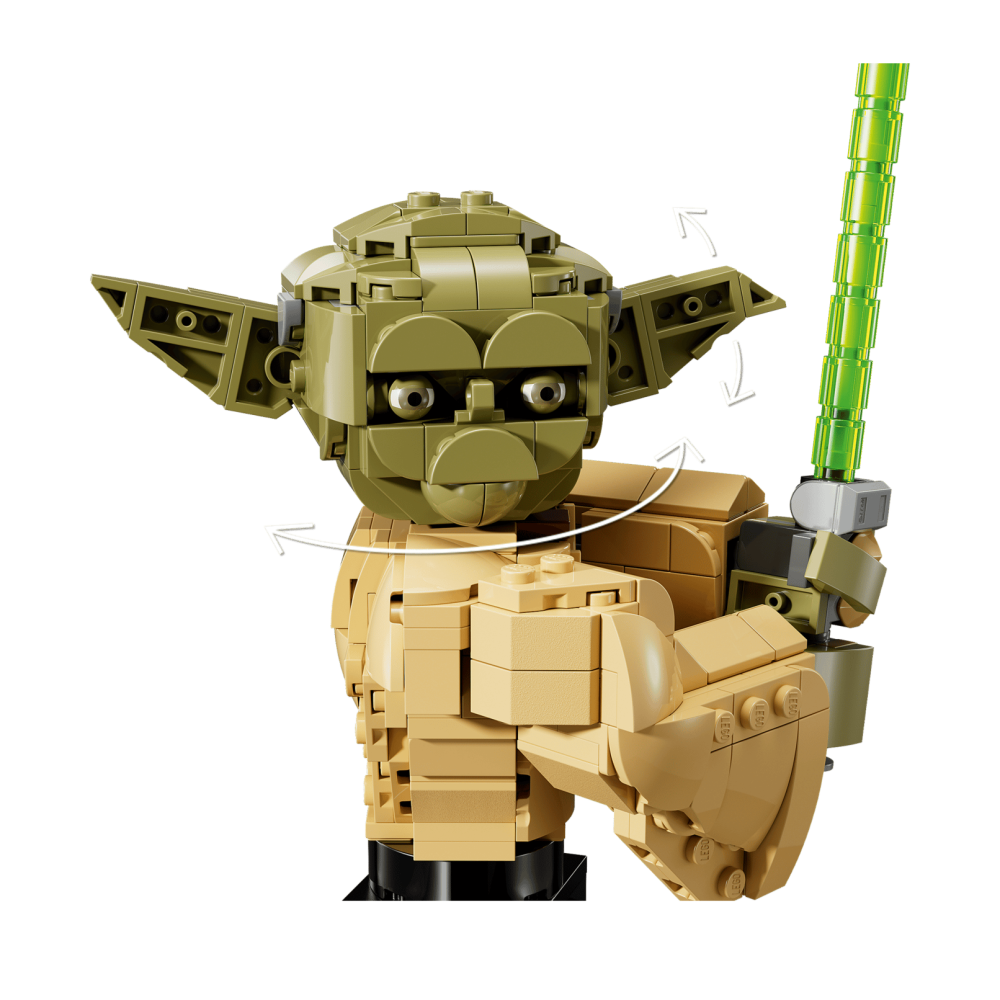 ［想樂］全新 樂高 LEGO 75438 星際大戰 Star wars 尤達 胸像-細節圖6