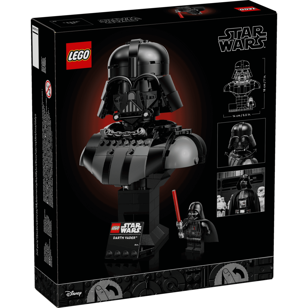 ［想樂］全新 樂高 LEGO 75439 星際大戰 Star wars 達斯維達 胸像 黑武士 Darth Vader-細節圖2