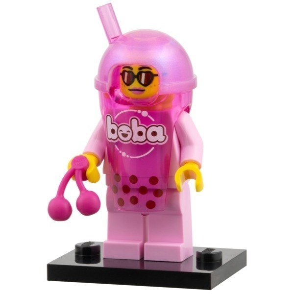 ［想樂］『人偶』全新 樂高 LEGO 71052 5 波霸奶茶愛好者 Boba Cup Fan-細節圖2