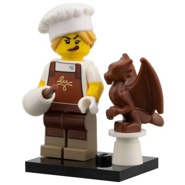 ［想樂］『人偶』全新 樂高 LEGO 71052 7 巧克力甜點師 Chocolatier-細節圖2