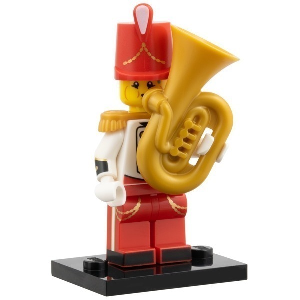 ［想樂］『人偶』全新 樂高 LEGO 71052 8 低音號演奏家 Tuba Player-細節圖2