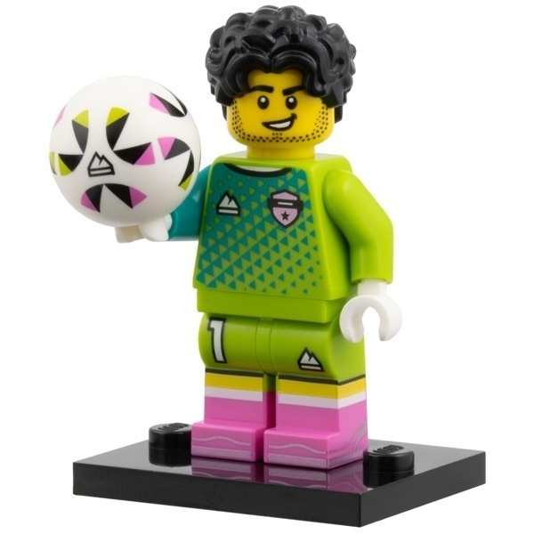 ［想樂］『人偶』全新 樂高 LEGO 71052 9 足球守門員 Soccer Goalkeeper-細節圖2