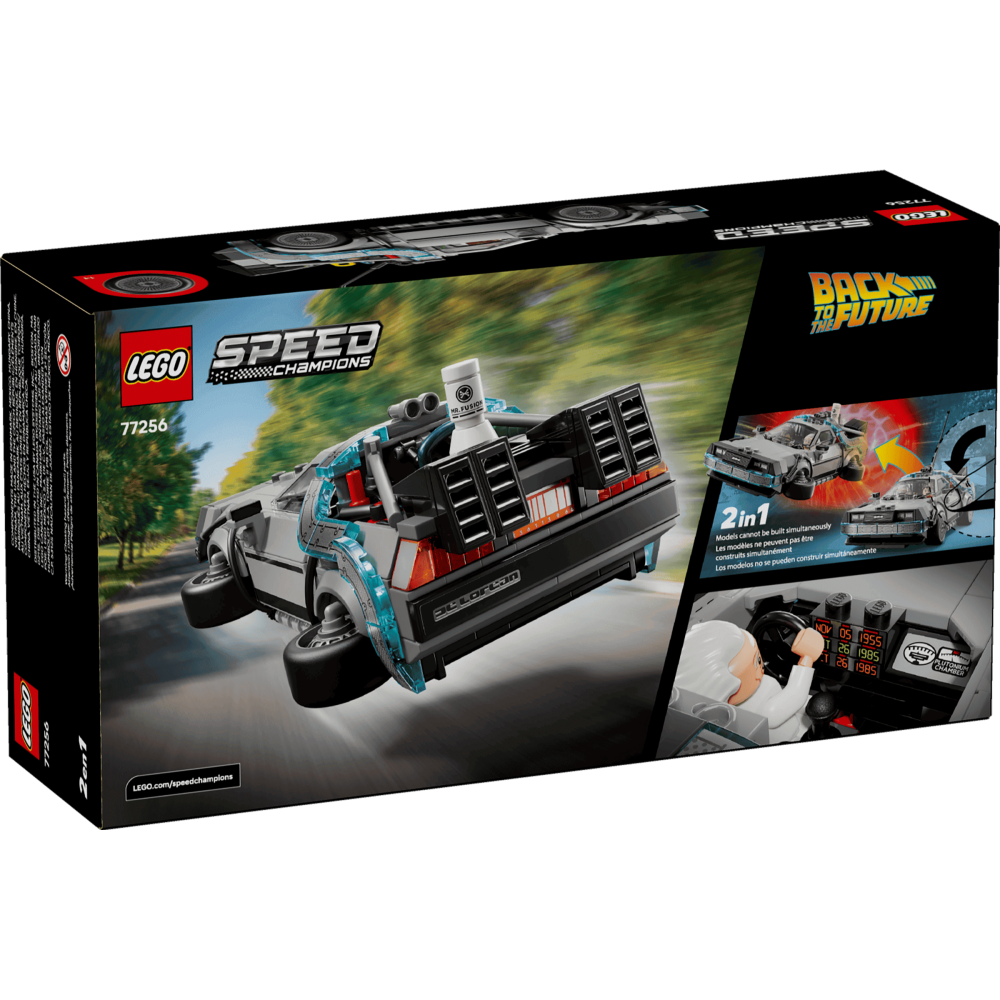 ［想樂］全新 樂高 LEGO 77252 + 77256 Speed 《F1電影》APXGP 車隊賽車+回到未來時光機-細節圖8