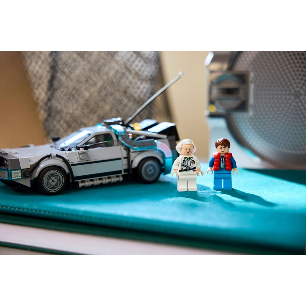 ［想樂］全新 樂高 LEGO 77252 + 77256 Speed 《F1電影》APXGP 車隊賽車+回到未來時光機-細節圖11