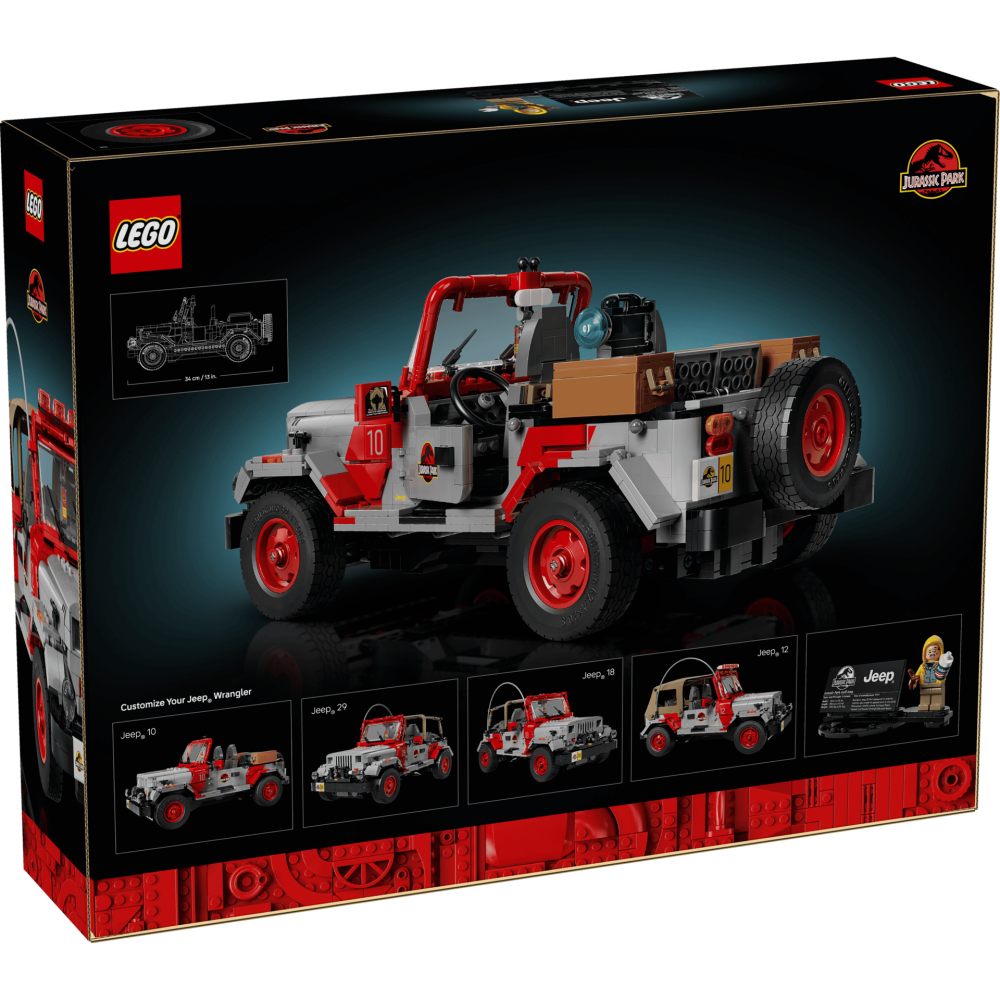 ［想樂］全新 樂高 LEGO 77984 侏羅紀世界 侏羅紀公園吉普車 Jurassic Park Jeep-細節圖2