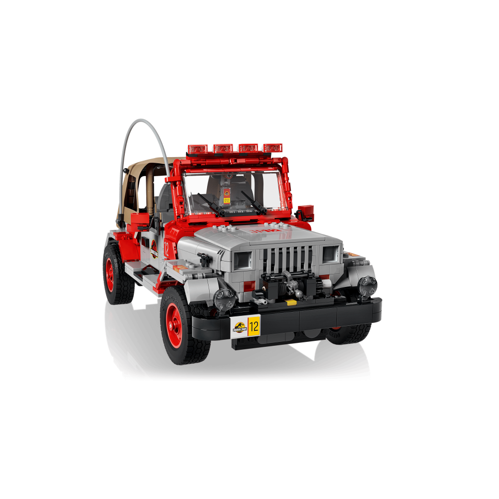 ［想樂］全新 樂高 LEGO 77984 侏羅紀世界 侏羅紀公園吉普車 Jurassic Park Jeep-細節圖4