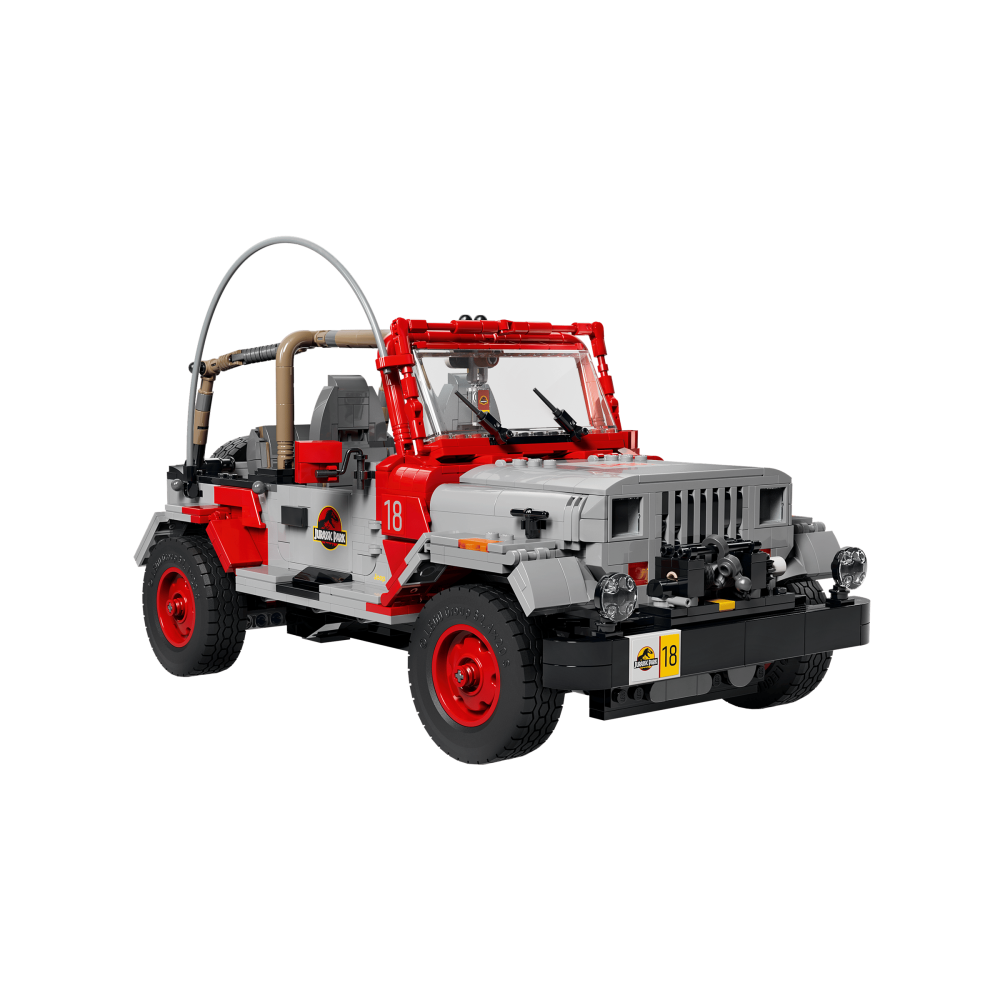 ［想樂］全新 樂高 LEGO 77984 侏羅紀世界 侏羅紀公園吉普車 Jurassic Park Jeep-細節圖7