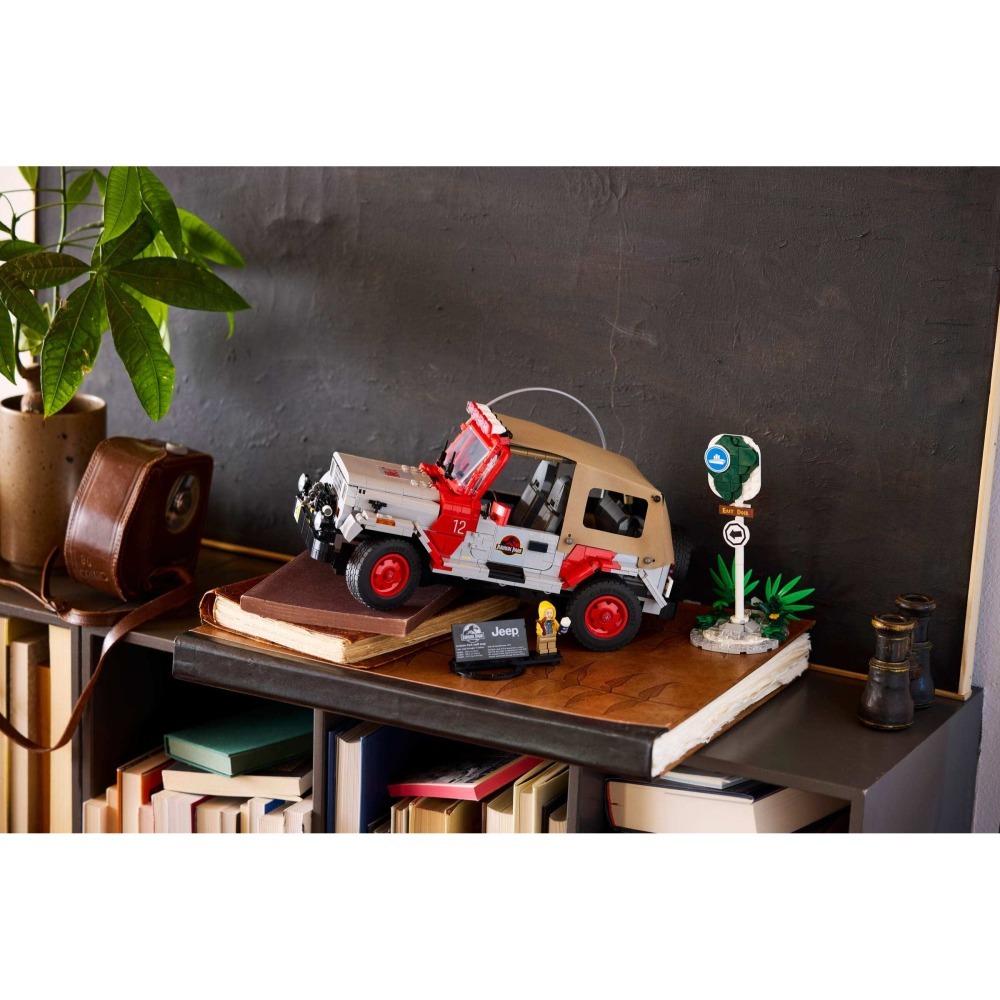 ［想樂］全新 樂高 LEGO 77984 侏羅紀世界 侏羅紀公園吉普車 Jurassic Park Jeep-細節圖11