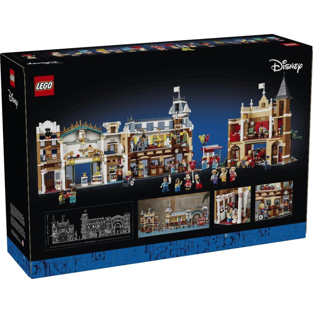 ［想樂］全新 樂高 LEGO 43302 DISNEY 迪士尼 Main Street, U.S.A.-細節圖2