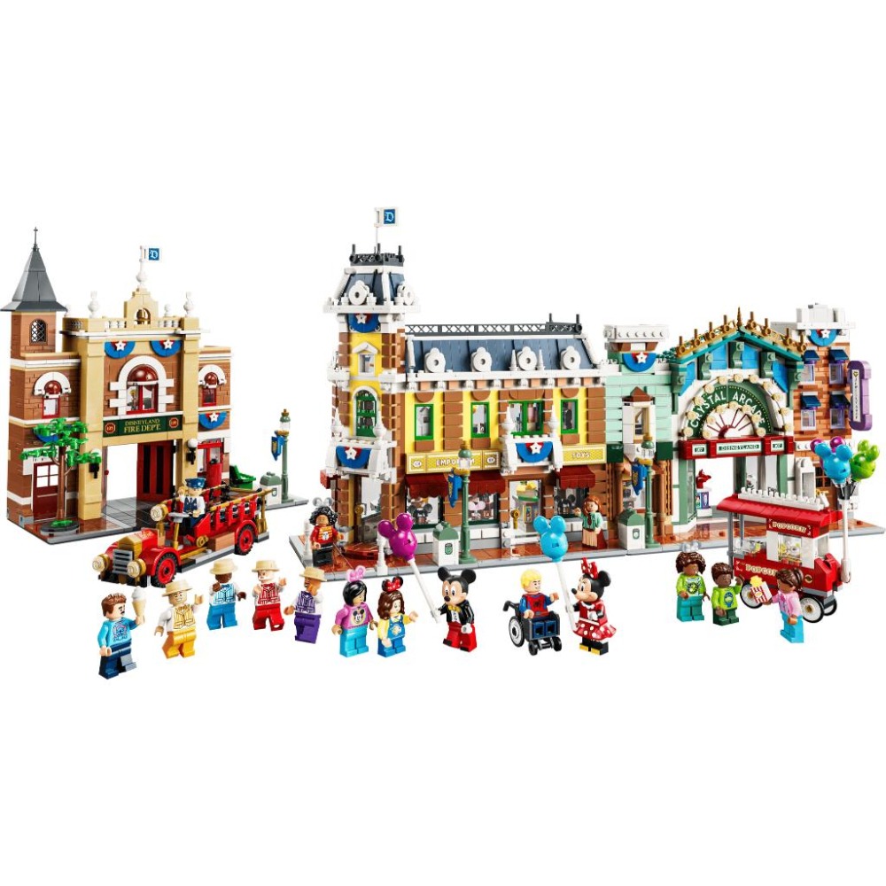 ［想樂］全新 樂高 LEGO 43302 DISNEY 迪士尼 Main Street, U.S.A.-細節圖3