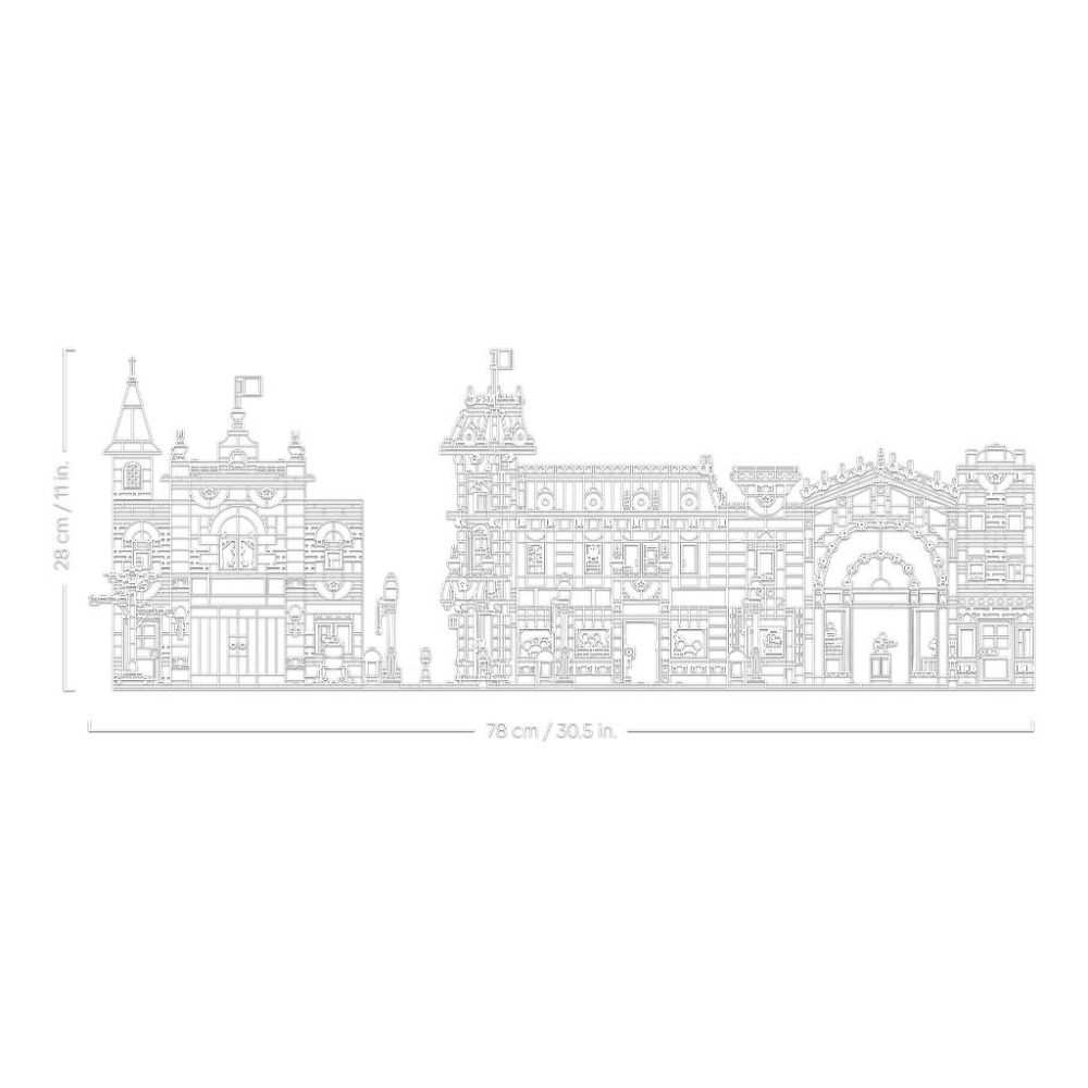 ［想樂］全新 樂高 LEGO 43302 DISNEY 迪士尼 Main Street, U.S.A.-細節圖9