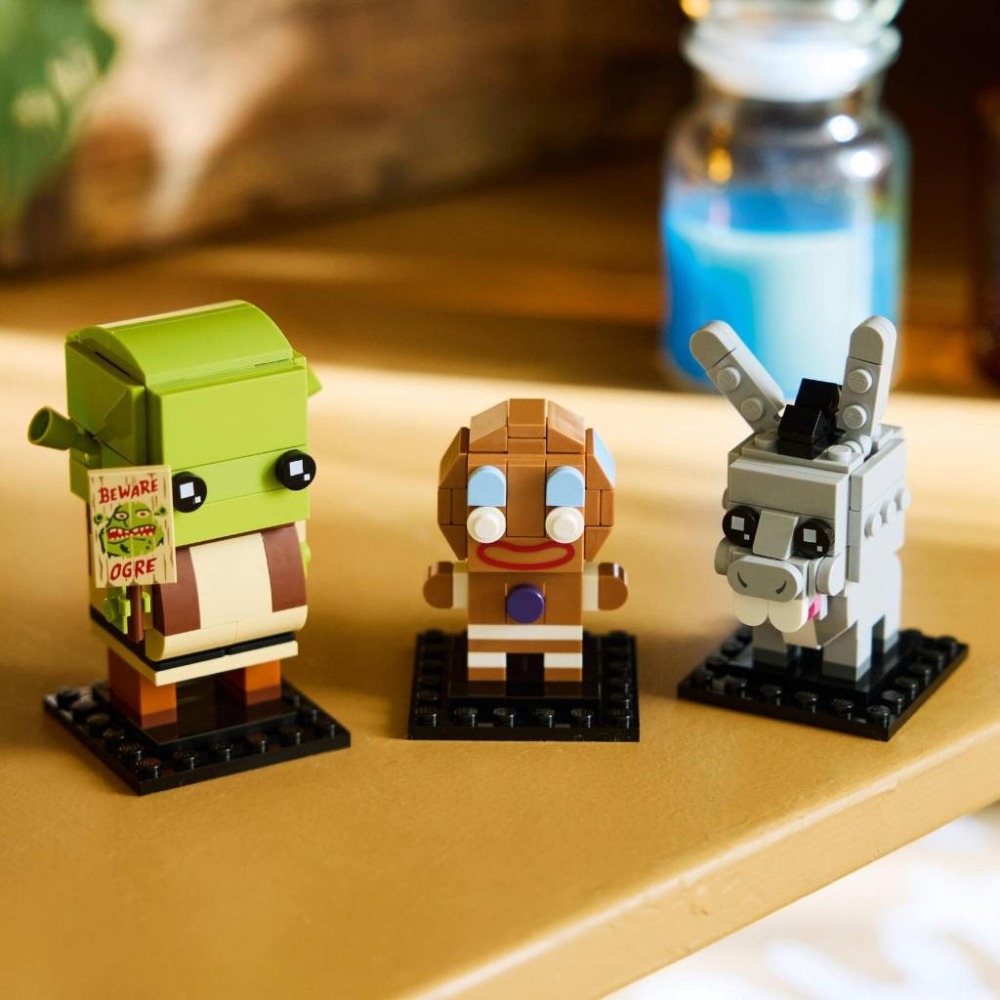 ［想樂］全新 樂高 LEGO 40923 BrickHeadz 史瑞克 驢子 小薑薑玩偶-細節圖8