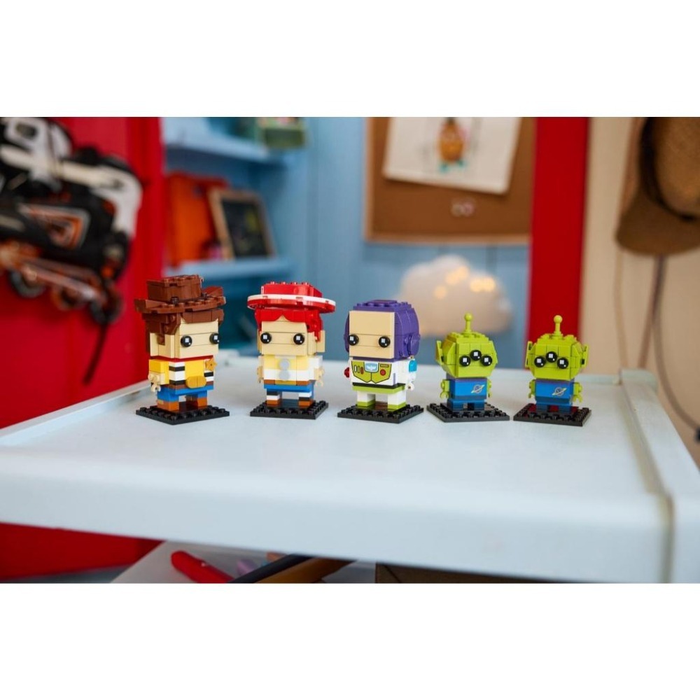［想樂］全新 樂高 LEGO 40860 BrickHeadz 玩具總動員 胡迪 巴斯光年 翠絲 三眼怪-細節圖7