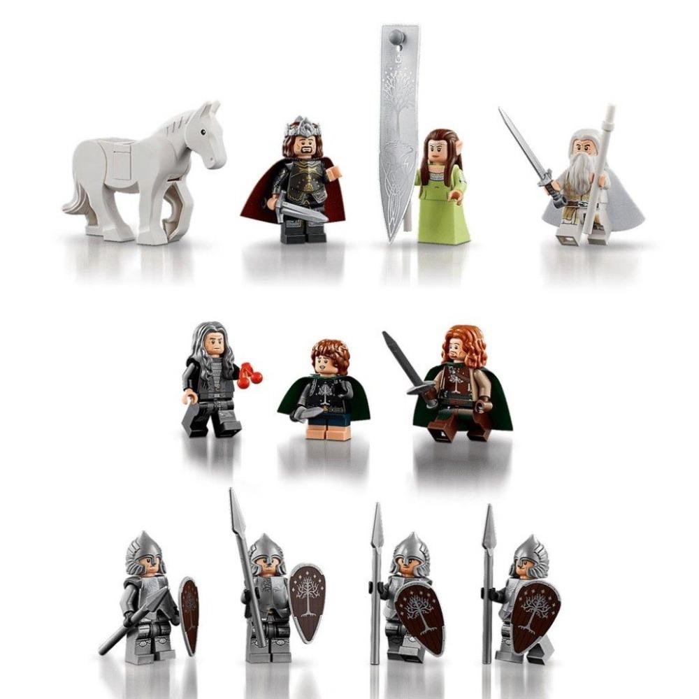 ［想樂］全新 樂高 LEGO 11377 ICONS《魔戒》 The Lord of the Rings: 米那斯提力斯-細節圖5