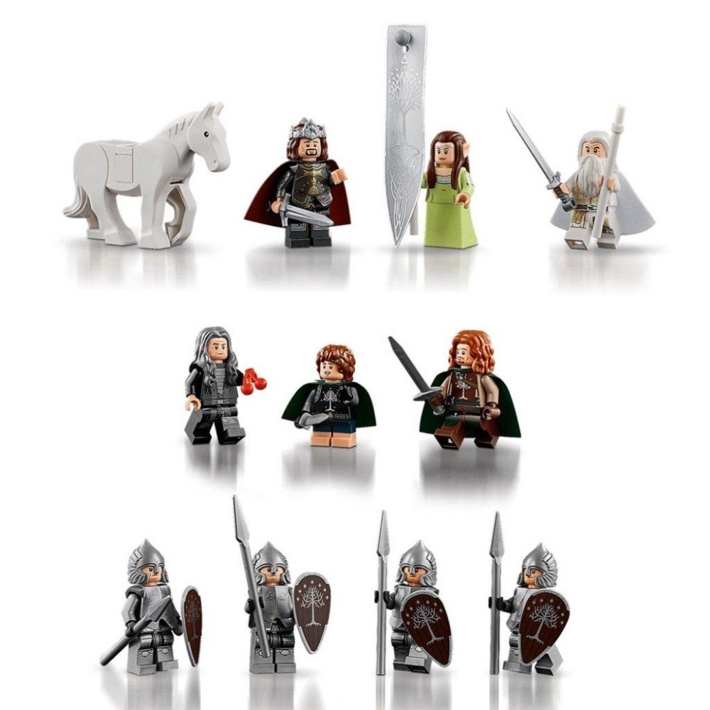 ［想樂］全新 樂高 LEGO 11377 ICONS《魔戒》 The Lord of the Rings: 米那斯提力斯-細節圖5