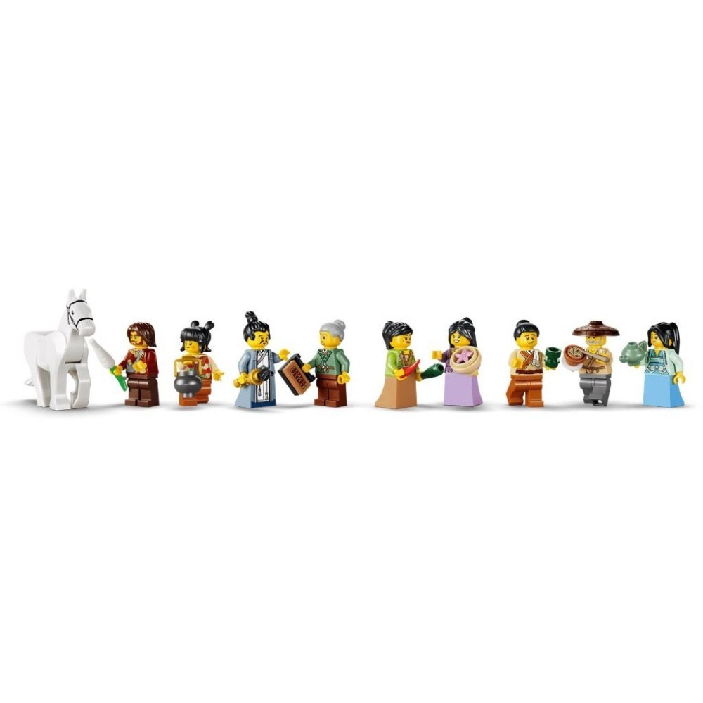 ［想樂］全新 樂高 LEGO 80121 Chinese Festival 古代賞月客棧-細節圖4