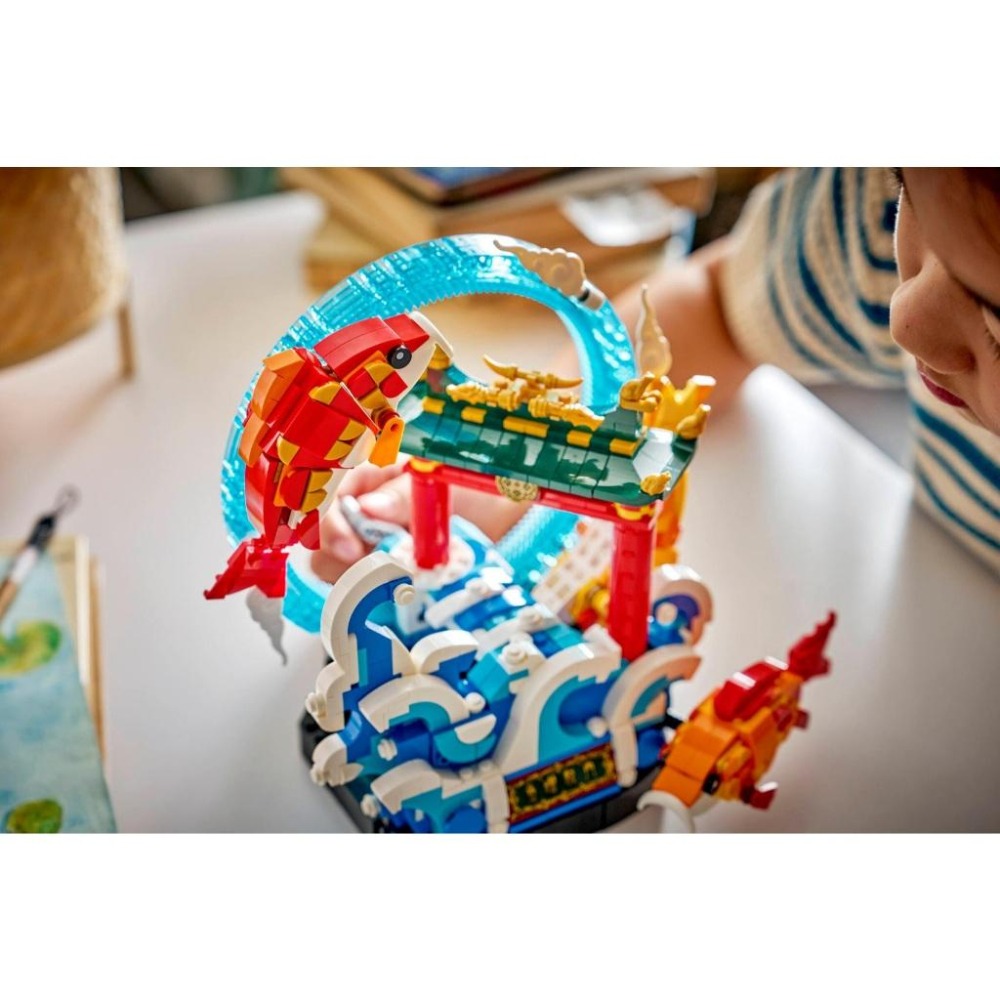 ［想樂］全新 樂高 LEGO 80120 Chinese Festival 魚躍龍門-細節圖8