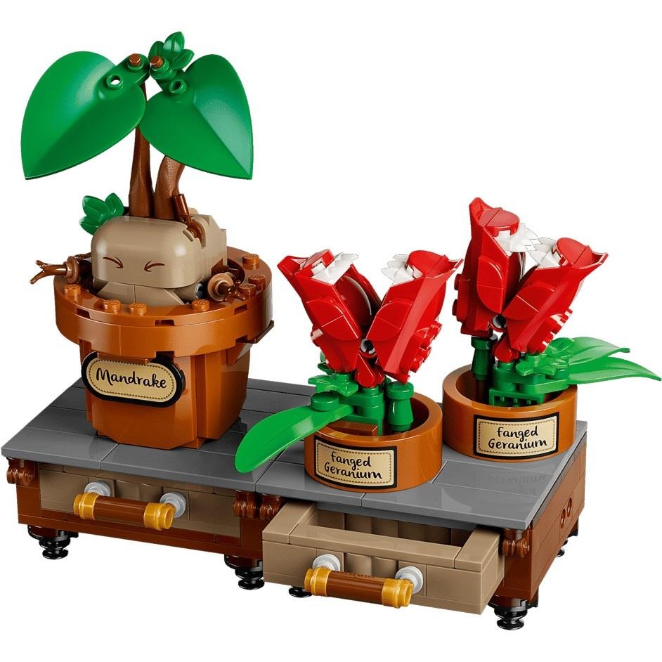 ［想樂］全新 樂高 LEGO 76474 哈利波特 HP 霍格華茲™ 藥草學植物 Hogwarts™ Herbology Plants-細節圖5