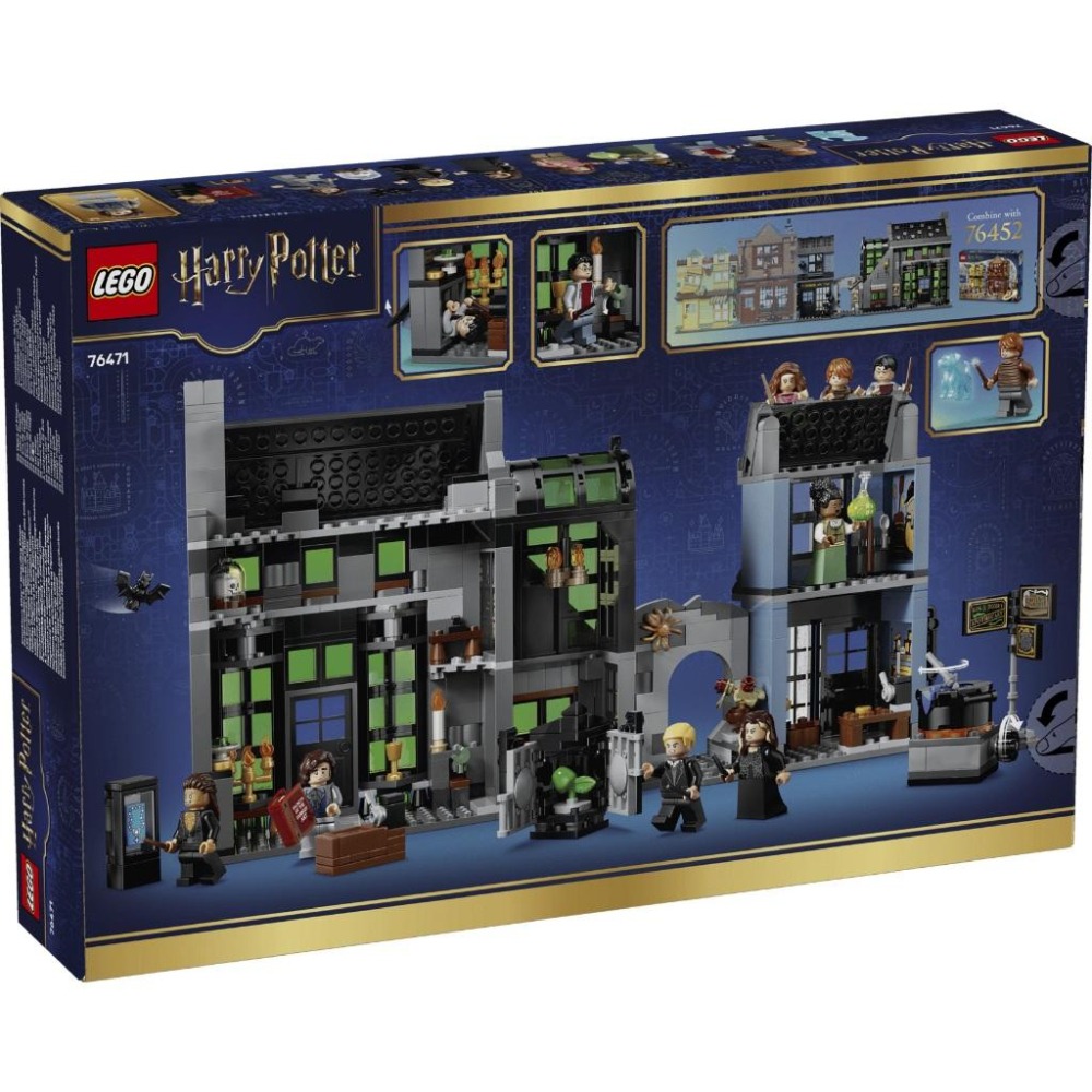 ［想樂］全新 樂高 LEGO 76471 哈利波特 HP 夜行巷魔法商店 Knockturn Alley™ Wizarding Shops-細節圖2