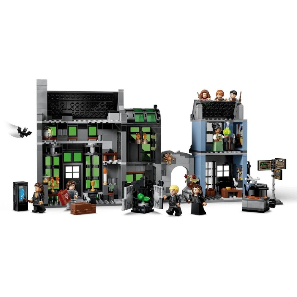 ［想樂］全新 樂高 LEGO 76471 哈利波特 HP 夜行巷魔法商店 Knockturn Alley™ Wizarding Shops-細節圖8