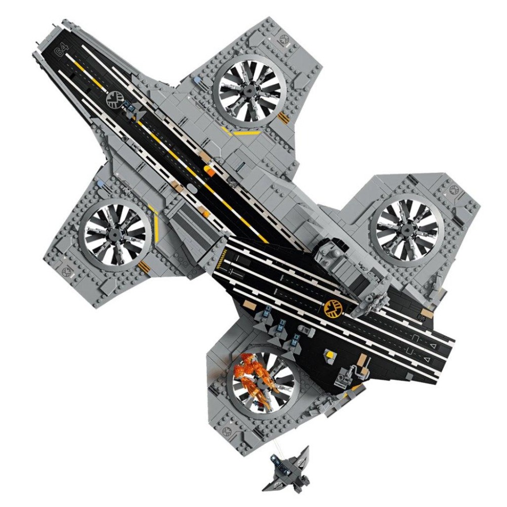［想樂］全新 樂高 LEGO 76354 Marvel 漫威 神盾局 航空母艦 S.H.I.E.L.D. Helicarrier-細節圖5