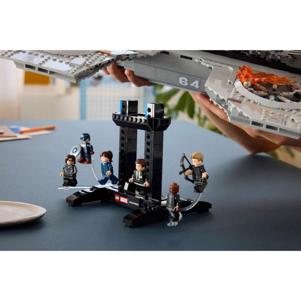［想樂］全新 樂高 LEGO 76354 Marvel 漫威 神盾局 航空母艦 S.H.I.E.L.D. Helicarrier-細節圖8