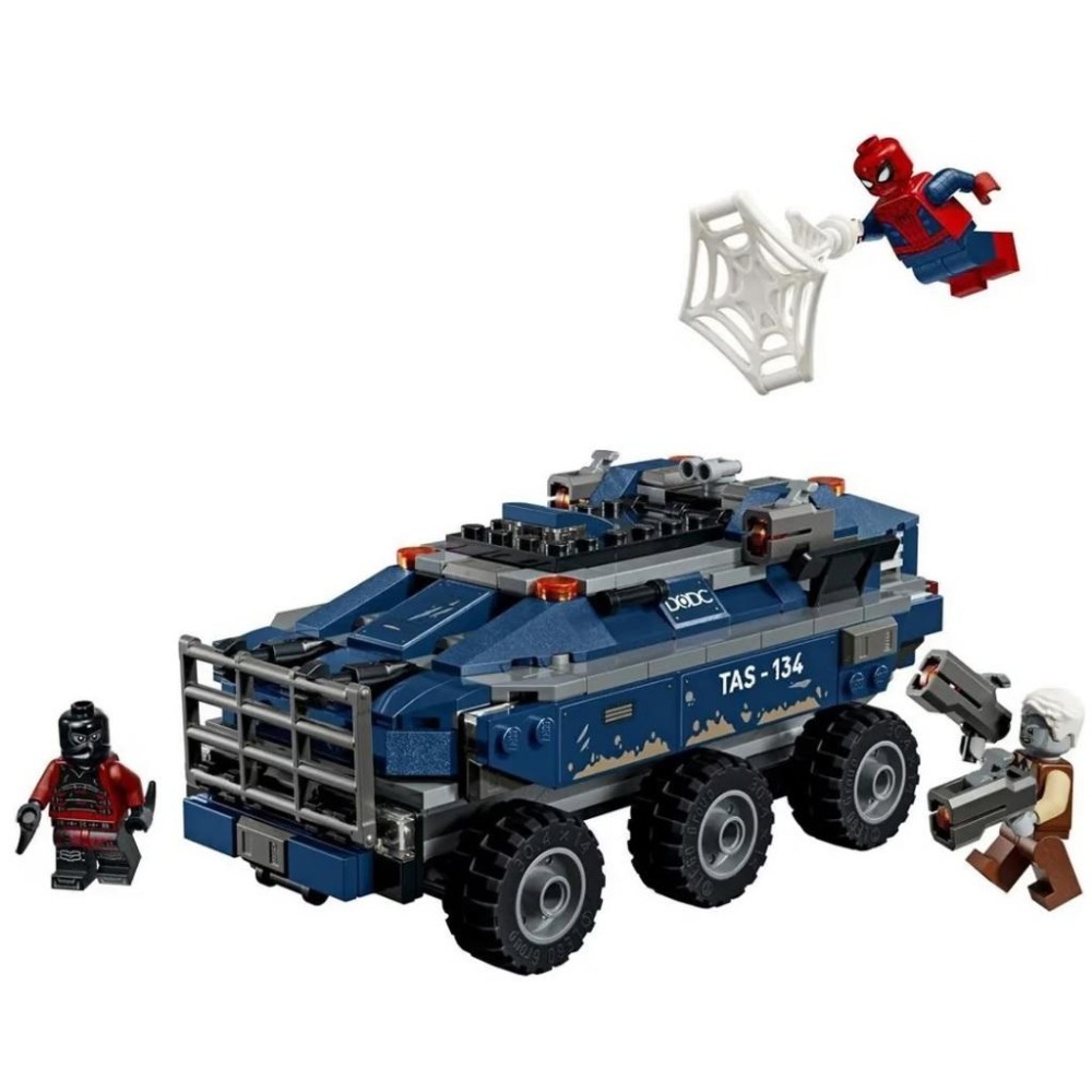 ［想樂］全新 樂高 LEGO 76349 Marvel 漫威 蜘蛛人囚車追逐戰 Spider-Man Prison Transport Chase-細節圖3