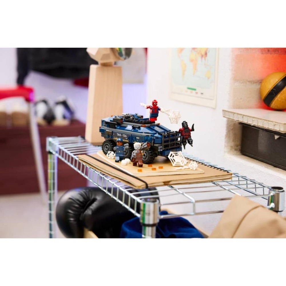 ［想樂］全新 樂高 LEGO 76349 Marvel 漫威 蜘蛛人囚車追逐戰 Spider-Man Prison Transport Chase-細節圖9