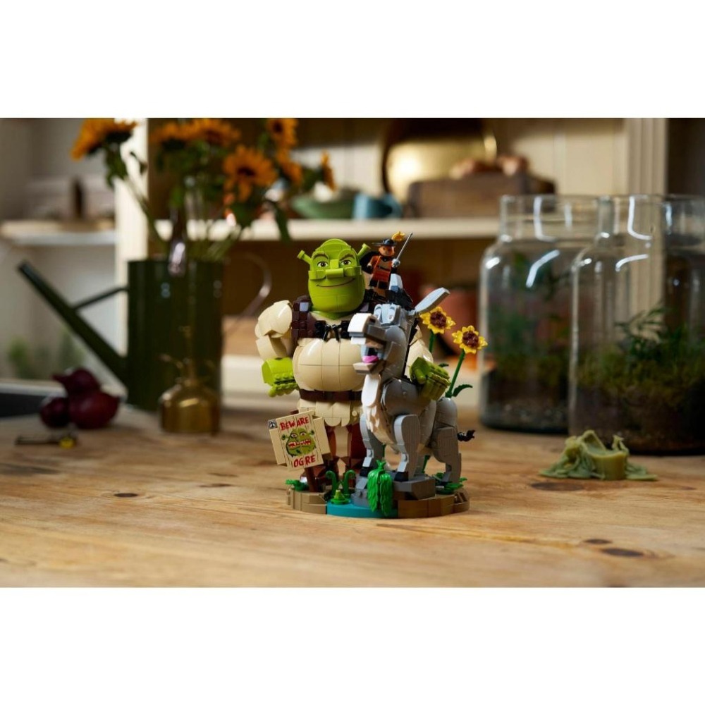 ［想樂］全新 樂高 LEGO 72423 《史瑞克》 史瑞克、驢子與鞋貓劍客 Shrek, Donkey & Puss in Boots-細節圖8