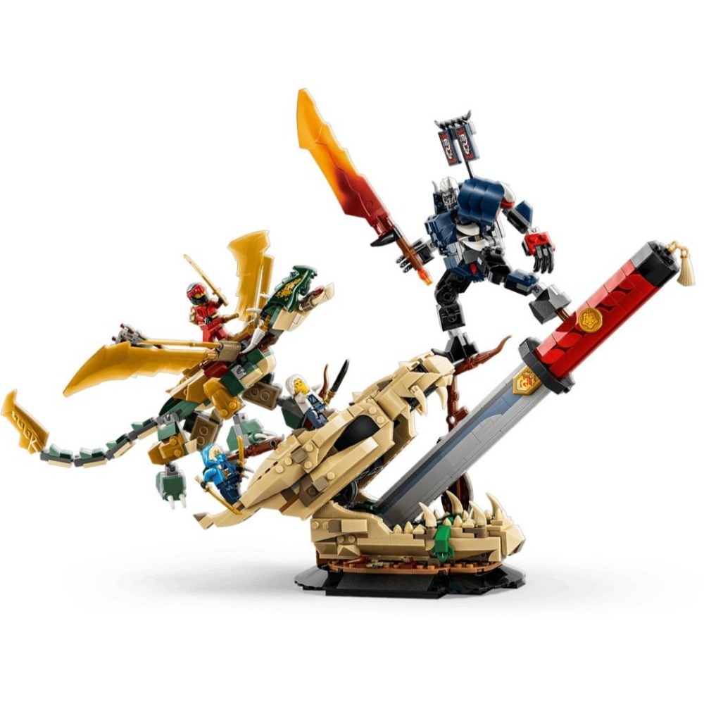 ［想樂］全新 樂高 LEGO 71871 Ninjago 忍者 龍刃之戰-細節圖6
