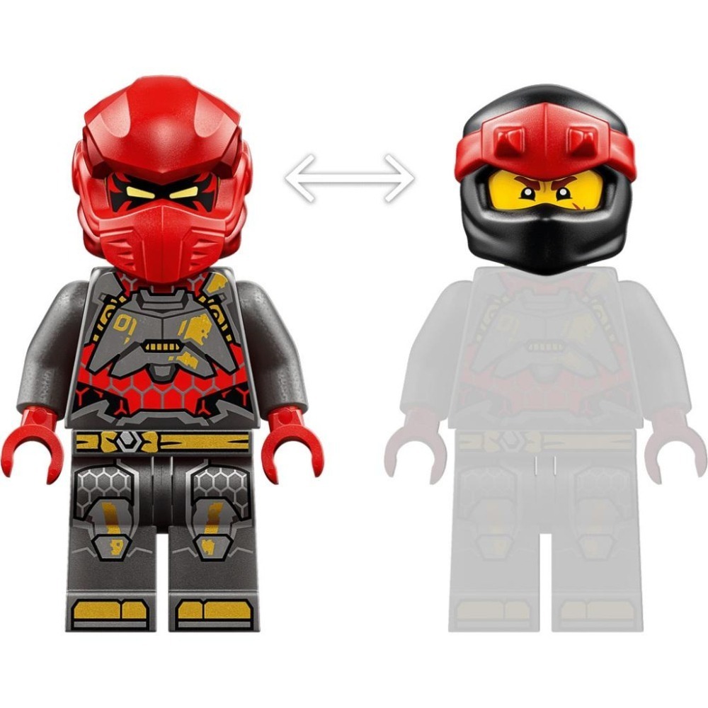 ［想樂］全新 樂高 LEGO 71870 Ninjago 忍者 樂高® 旋風忍者® 雙子鈦機械人-細節圖7