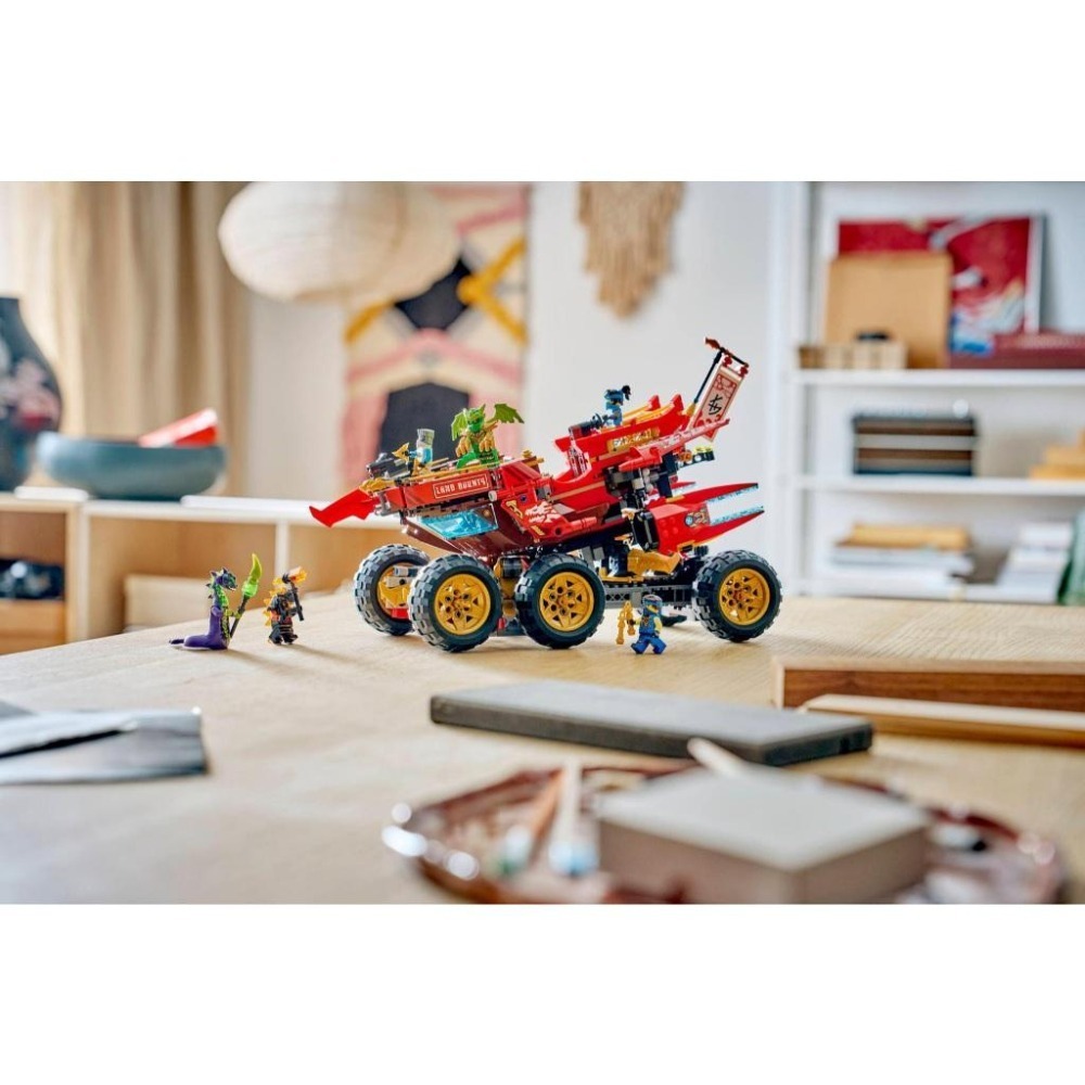 ［想樂］全新 樂高 LEGO 71869 Ninjago 忍者 土地賞金號-細節圖9