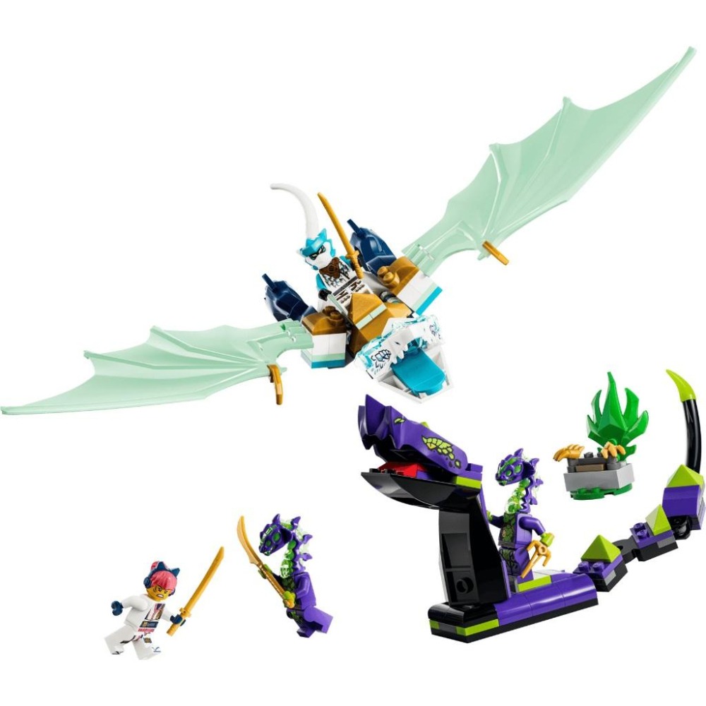 ［想樂］全新 樂高 LEGO 71865 Ninjago 忍者 冰忍的冰龍之戰-細節圖3