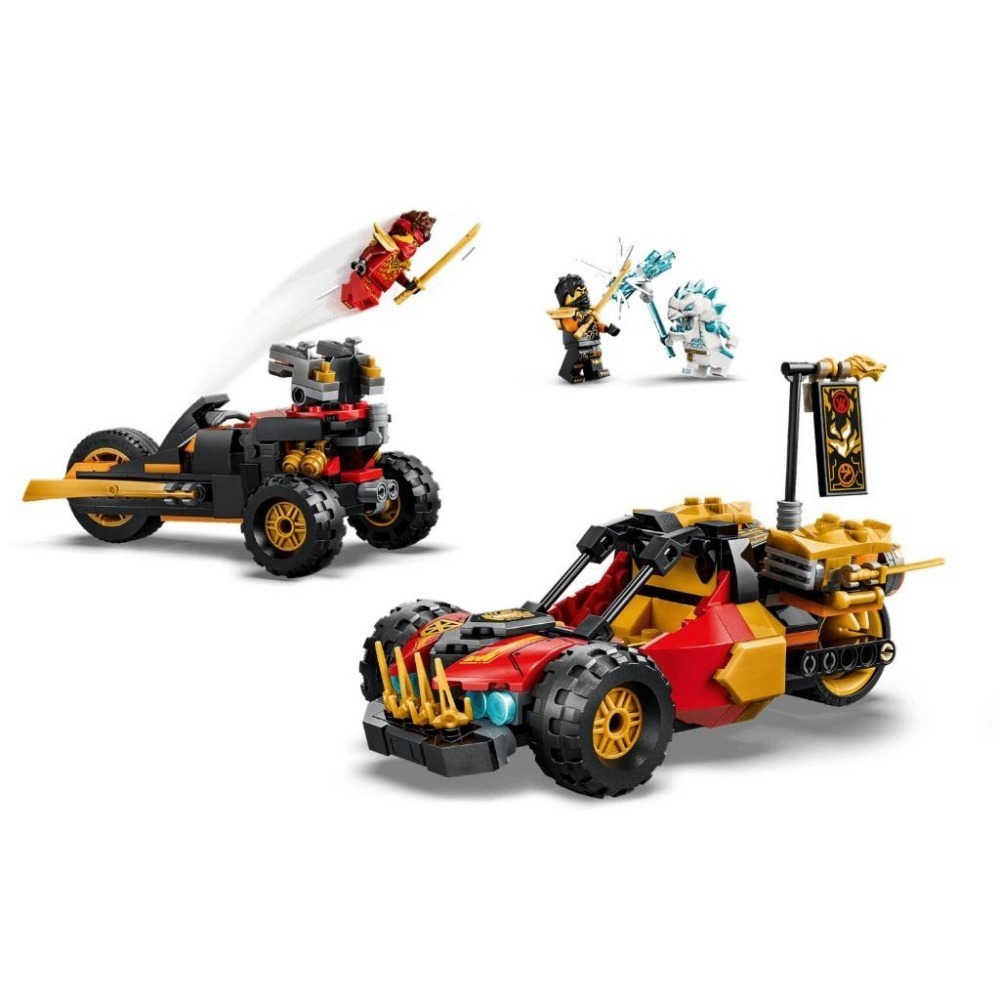 ［想樂］全新 樂高 LEGO 71864 Ninjago 忍者 赤地和阿剛的合體戰車-細節圖4
