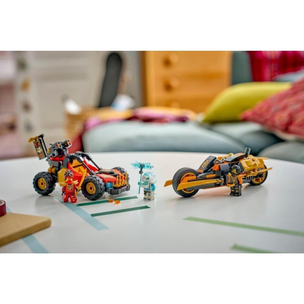 ［想樂］全新 樂高 LEGO 71864 Ninjago 忍者 赤地和阿剛的合體戰車-細節圖9