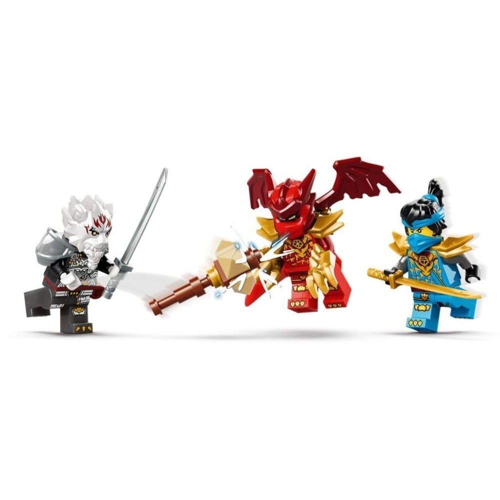 ［想樂］全新 樂高 LEGO 71863 Ninjago 忍者 季瓦和龍獸格林塔克-細節圖5