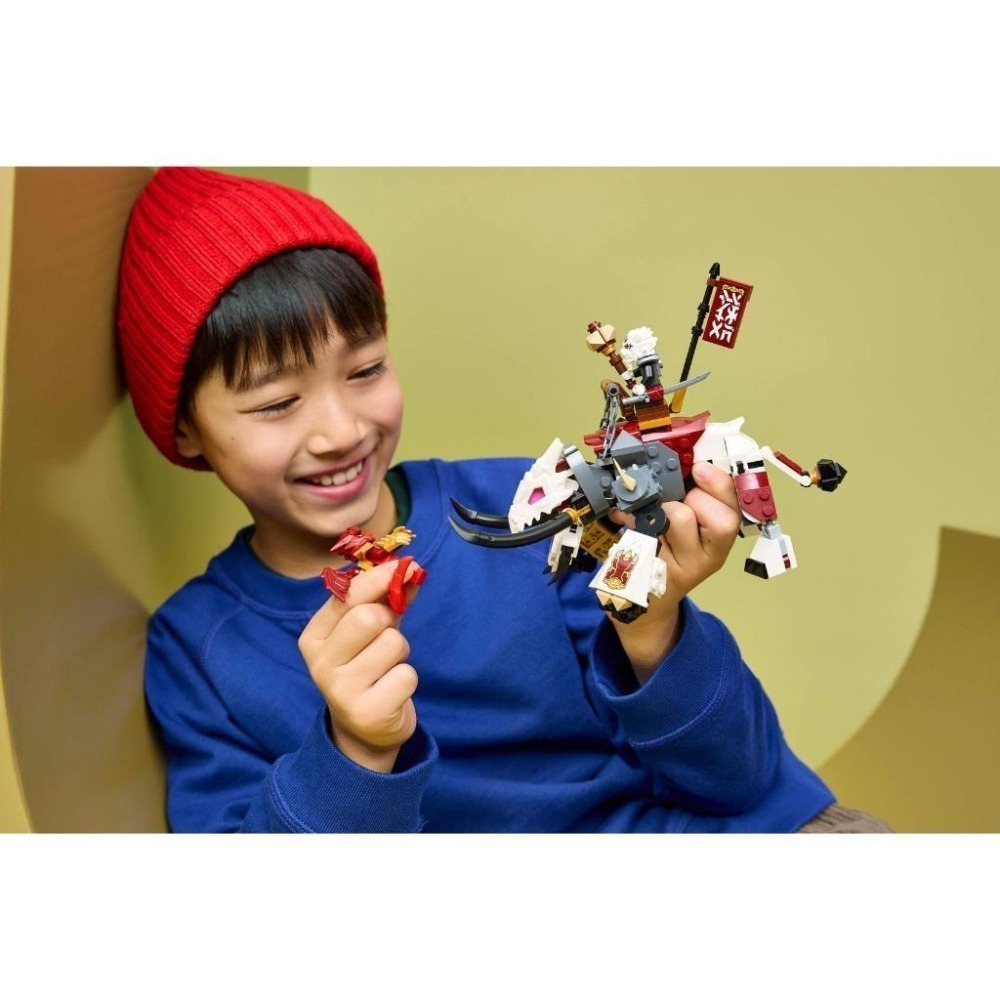 ［想樂］全新 樂高 LEGO 71863 Ninjago 忍者 季瓦和龍獸格林塔克-細節圖8