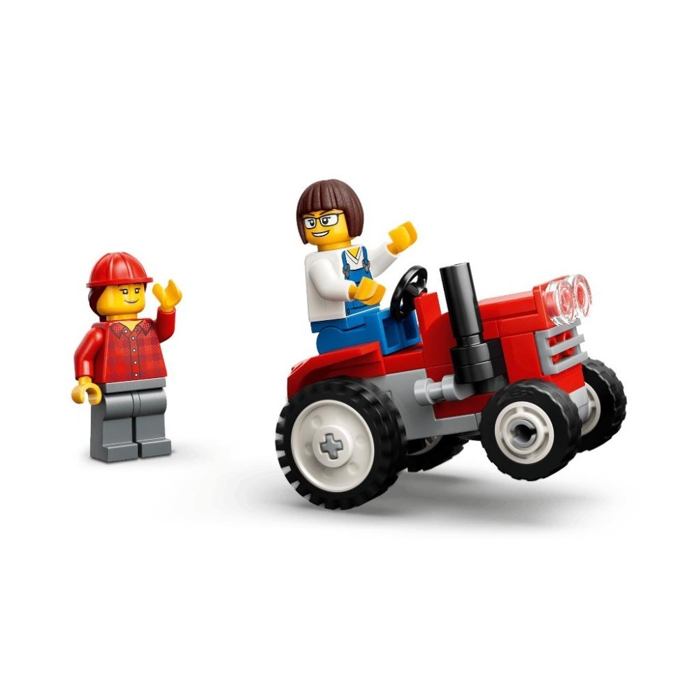 ［想樂］全新 樂高 LEGO 60509 City 城市 港口貨物列車和起重機與卡車-細節圖6