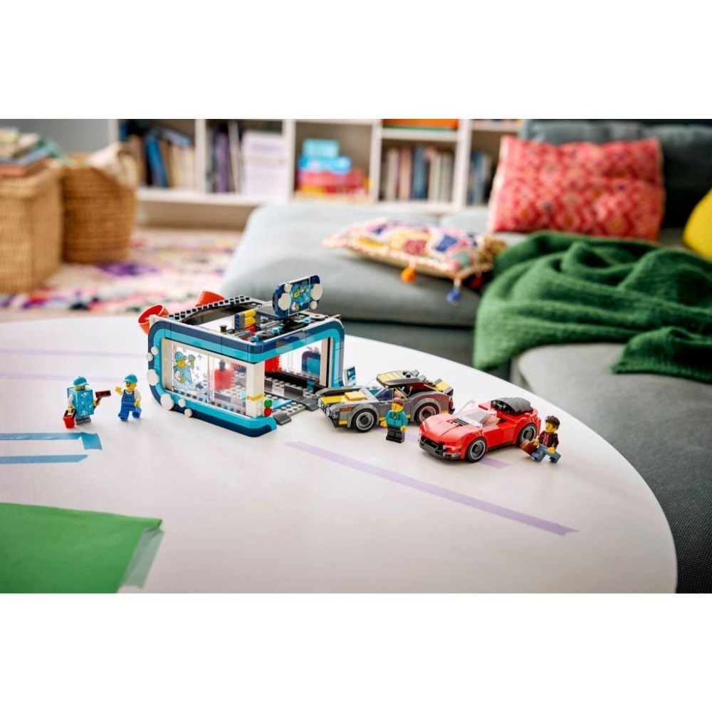 ［想樂］全新 樂高 LEGO 60497 City 城市 隧道式洗車場-細節圖9