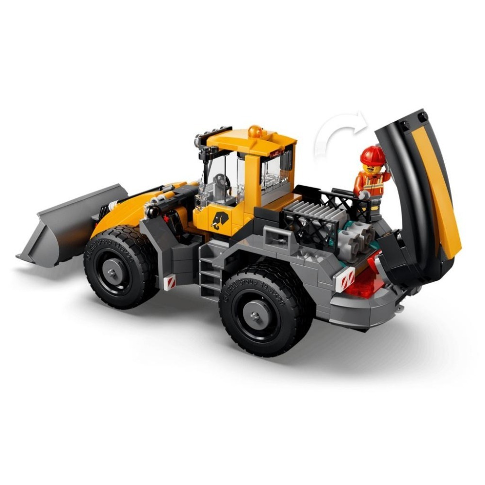 ［想樂］全新 樂高 LEGO 60494 City 城市 傾卸式卡車與前端裝載機-細節圖5