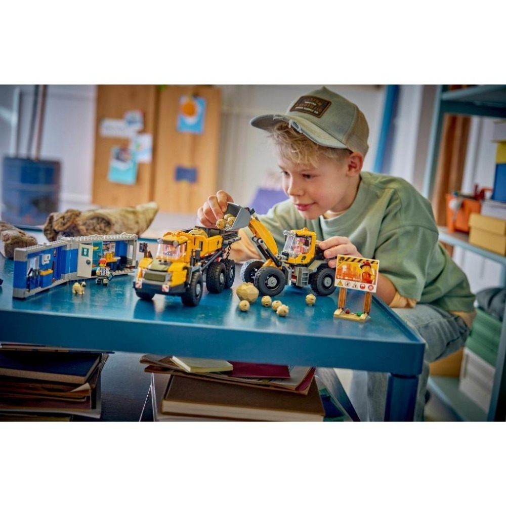 ［想樂］全新 樂高 LEGO 60494 City 城市 傾卸式卡車與前端裝載機-細節圖8