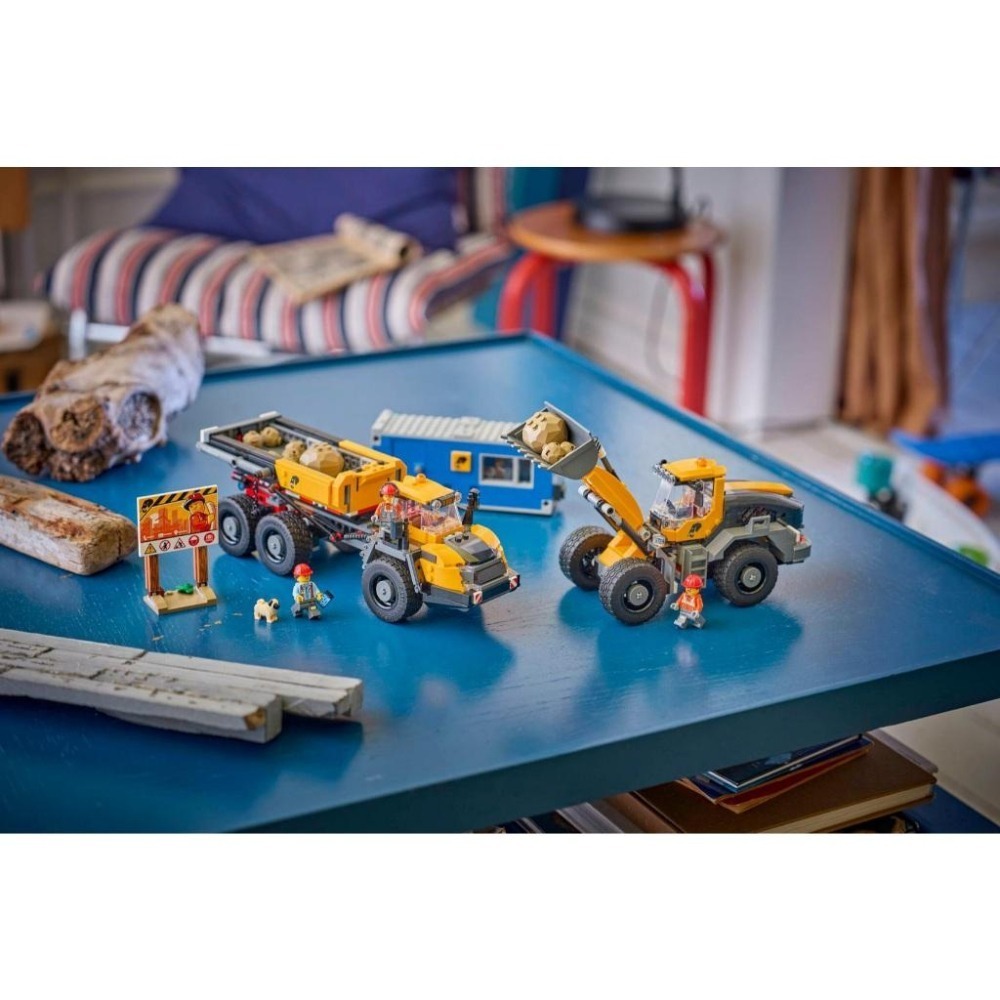 ［想樂］全新 樂高 LEGO 60494 City 城市 傾卸式卡車與前端裝載機-細節圖9