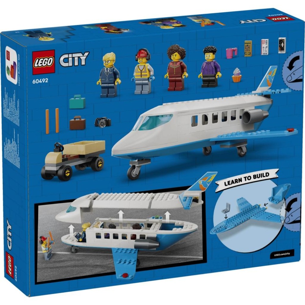 ［想樂］全新 樂高 LEGO 60492 City 城市 噴射客機-細節圖2