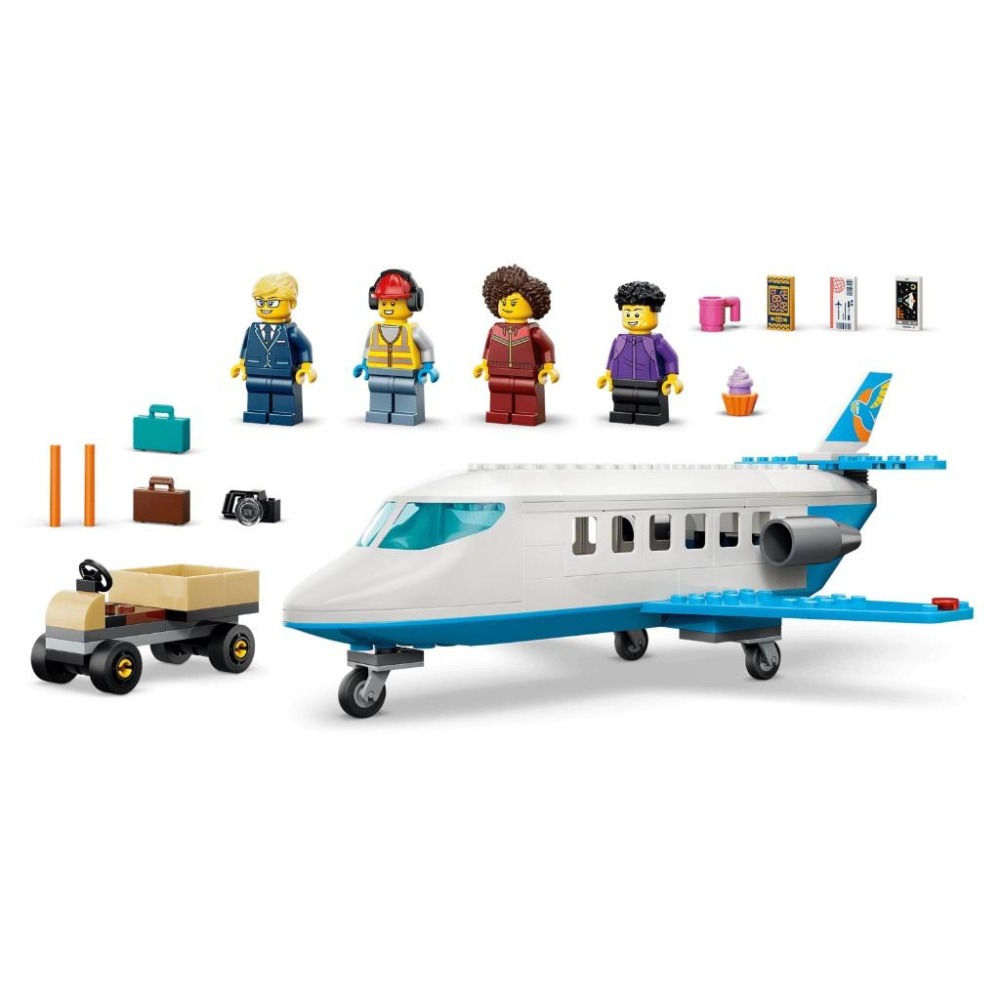 ［想樂］全新 樂高 LEGO 60492 City 城市 噴射客機-細節圖8