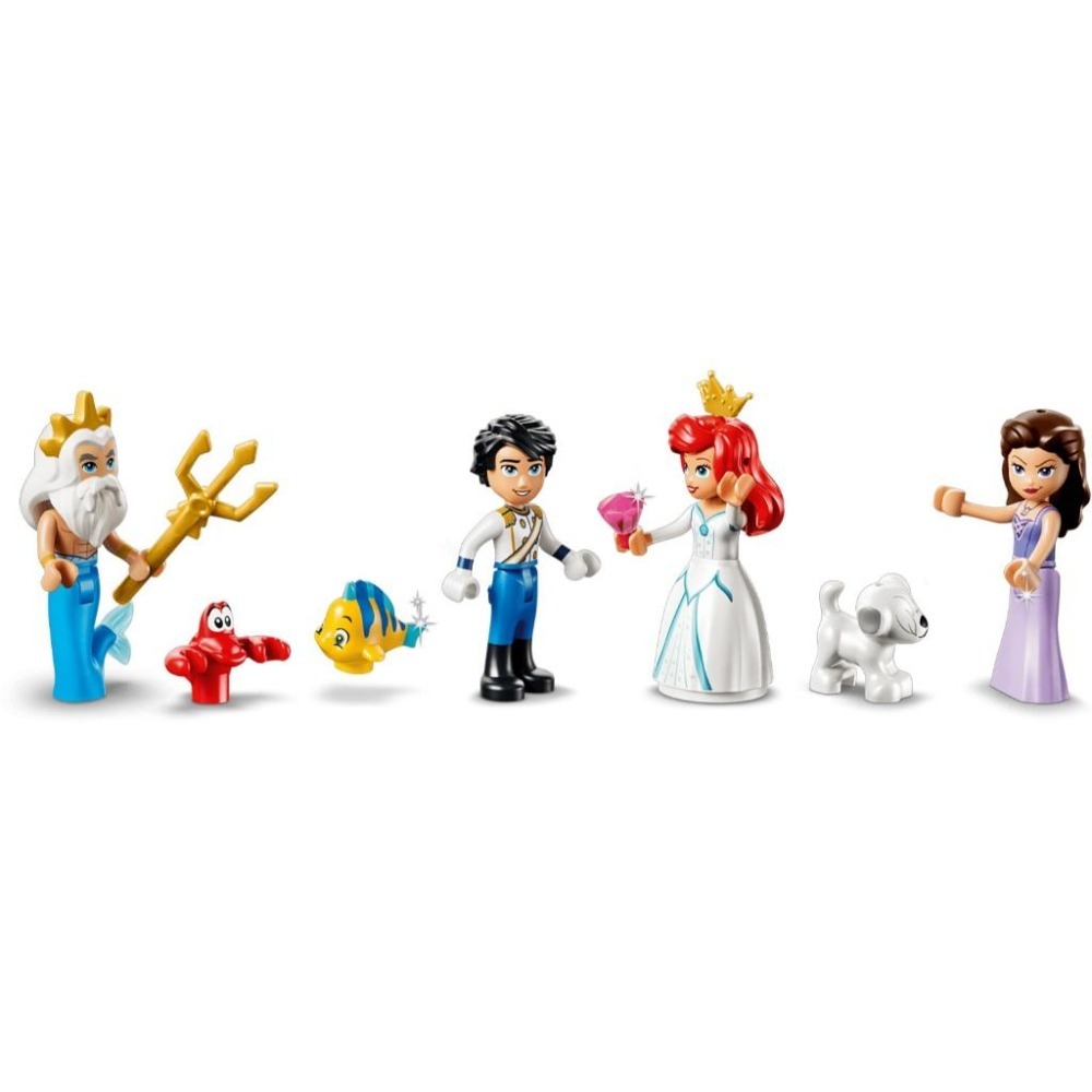 ［想樂］全新 樂高 LEGO 43299 DISNEY 迪士尼 愛麗兒的皇家婚禮船-細節圖4