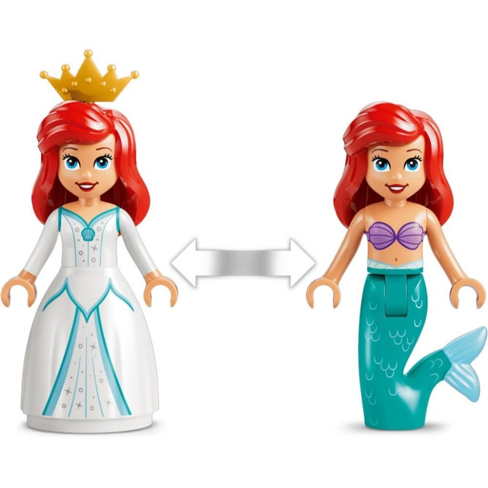 ［想樂］全新 樂高 LEGO 43299 DISNEY 迪士尼 愛麗兒的皇家婚禮船-細節圖7