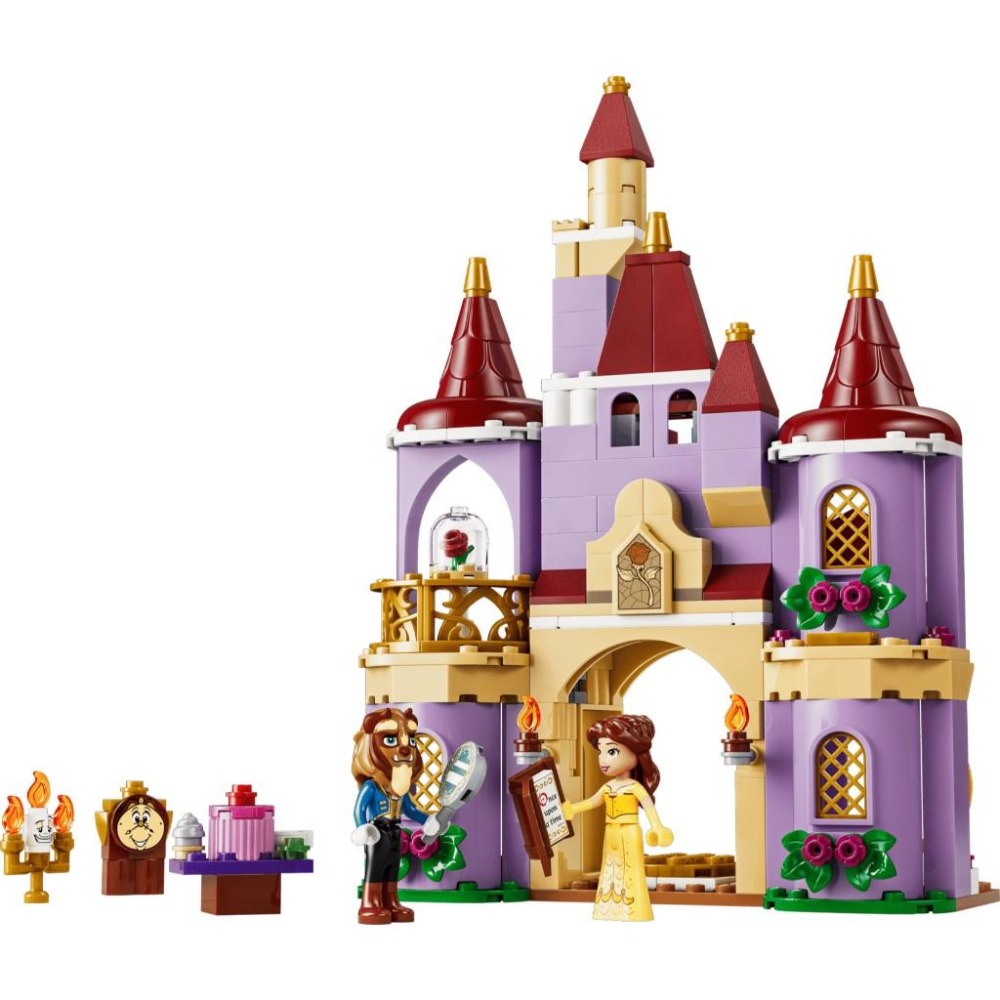 ［想樂］全新 樂高 LEGO 43289 DISNEY 迪士尼 貝兒和野獸的魔法城堡-細節圖3